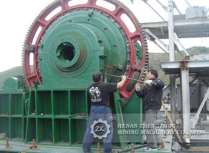 The Different Between Sliding Bearing and Roller Bearing of Ball Mill