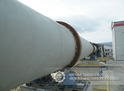 Operation of Cement Calcination Rotary Kiln