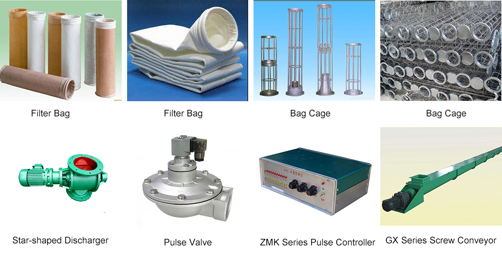 PULSE BAG FILTER(PPC SERIES)_ZK Ball Mill_Rotary Kiln_Grinding Equipment