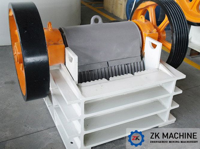The influence of feeder on the output capacity of jaw crusher.JPG