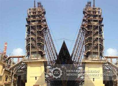 LIME VERTICAL KILN