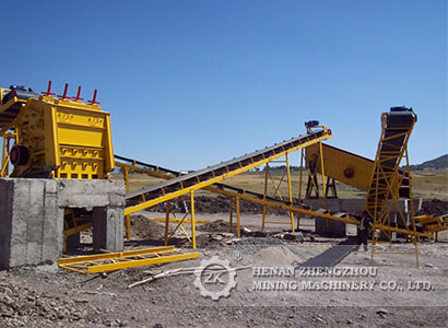 1000 TPD Stone Crushing Plant P