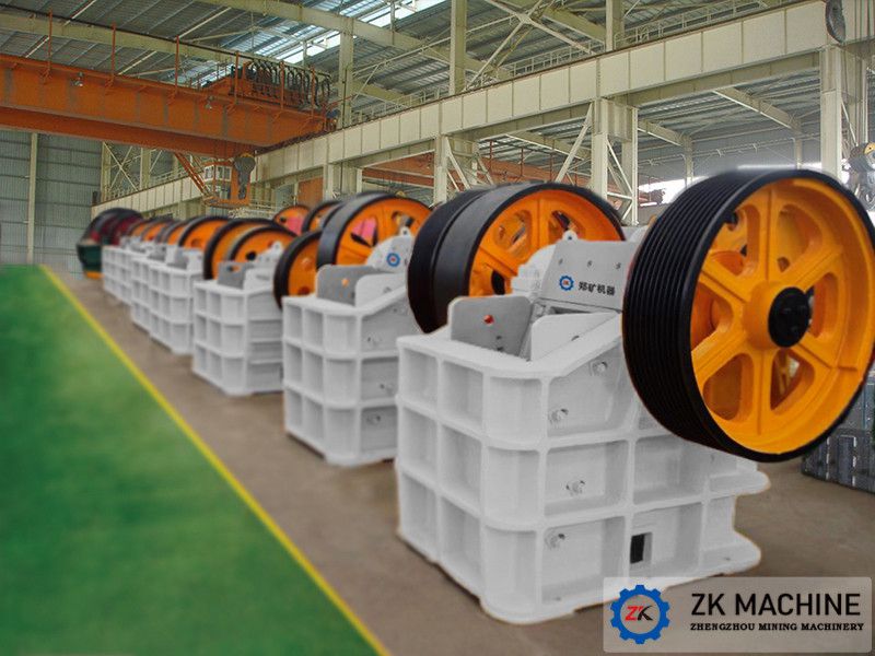 The influence of feeder on the output capacity of jaw crusher