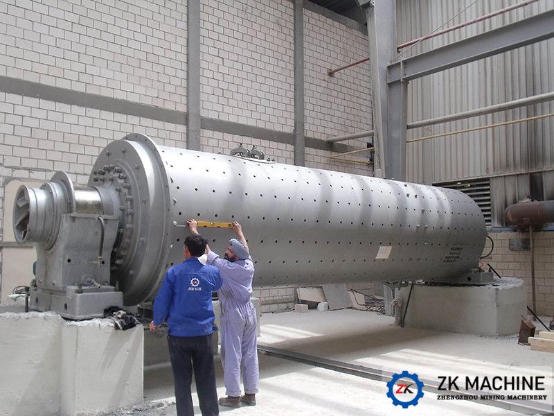 Installation of Ball Mill Lining Plate