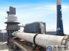 India 100tpd quick lime production project